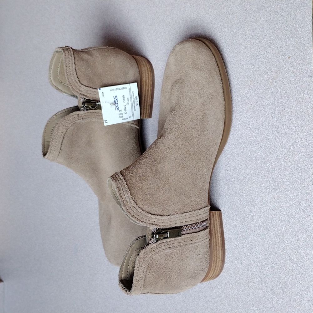 SOLD🌹Kookaburra Cheyenne by UGG Women's Tan Ankle Boots Sz 8 M Tan Ankle Boot - Picture 4 of 8